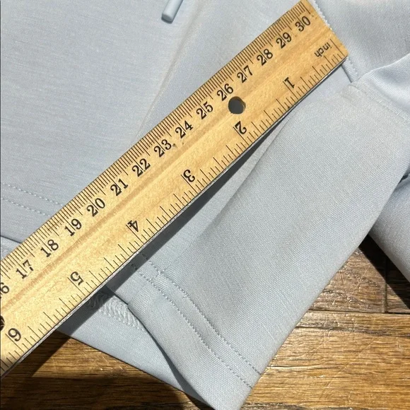 FLX Women’s Light Blue Drawstring Casual Shorts - Picture 2 of 7